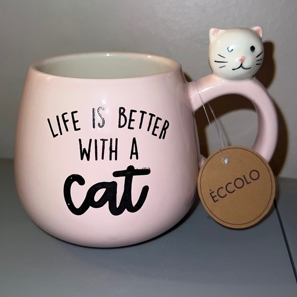 Eccolo Other - LIFE IS BETTER WITH A CAT MUG 🐱